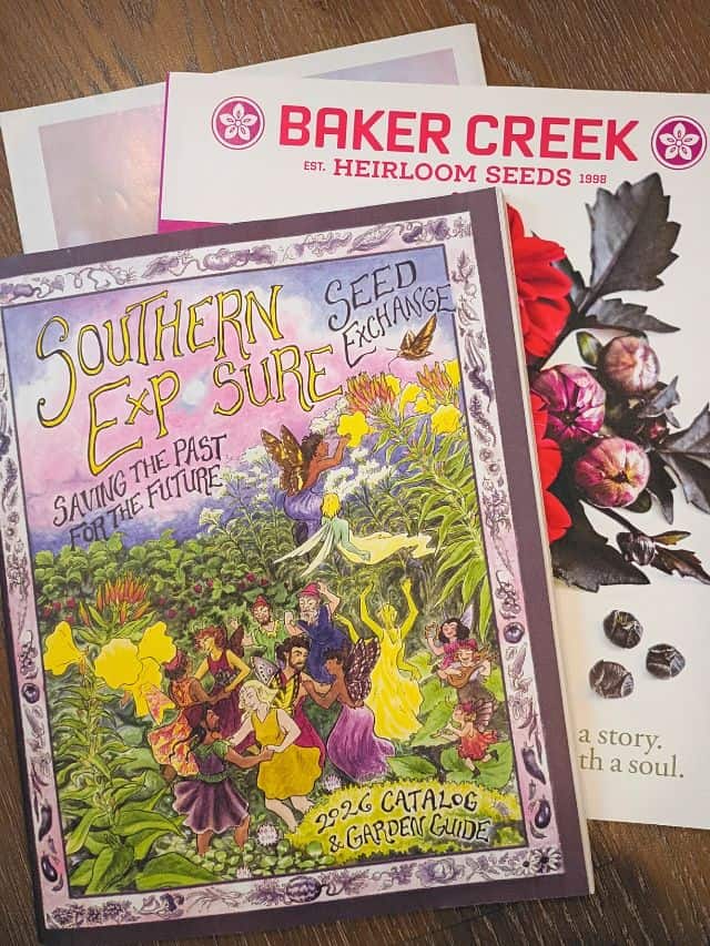 Use seed catalogs to plan your garden