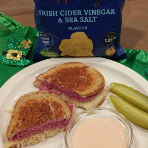 Grilled Reubens for Two with Homemade Thousand Island Dressing