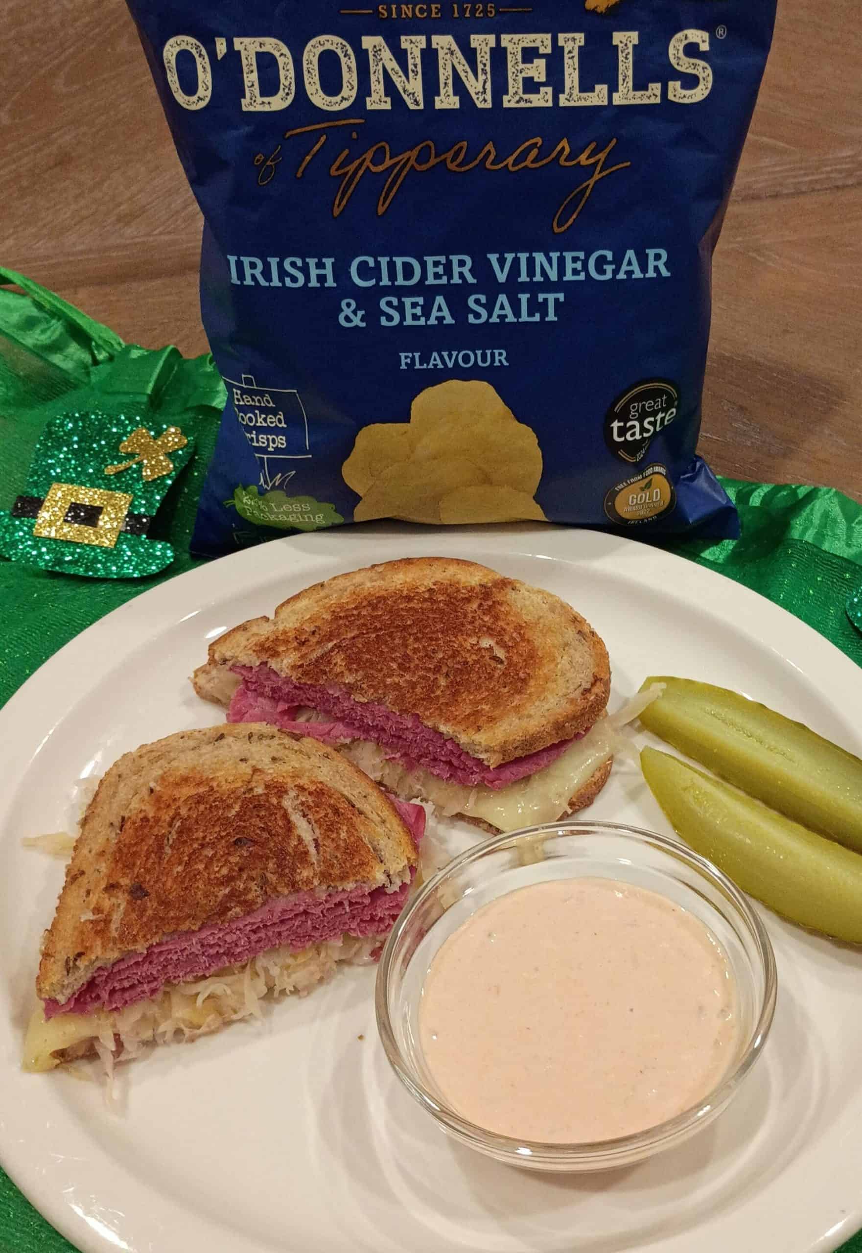 Grilled Reubens for Two with Homemade Thousand Island Dressing