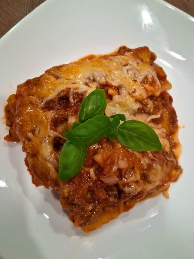 Ravioli Lasagna Dinner for Two